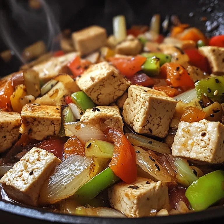 Gemüse mit Tofu