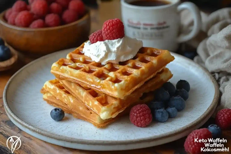 Keto Waffeln Kokosmehl