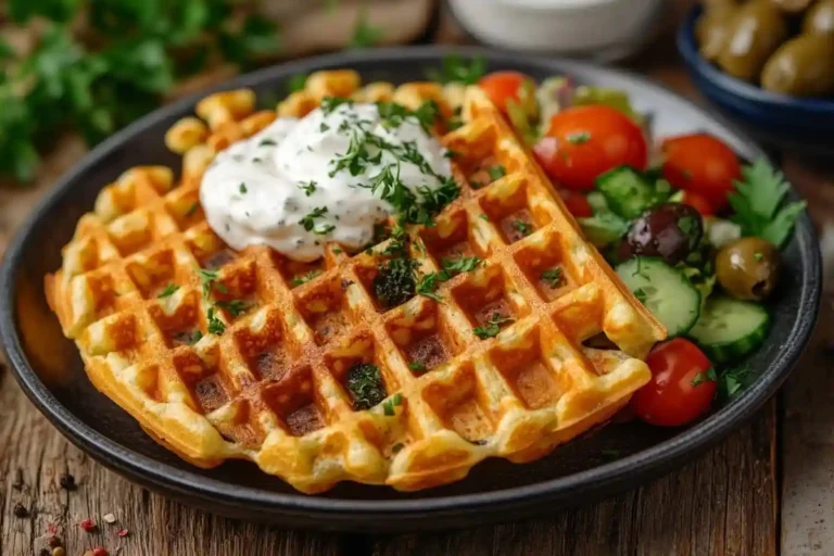 Keto Waffeln herzhaft