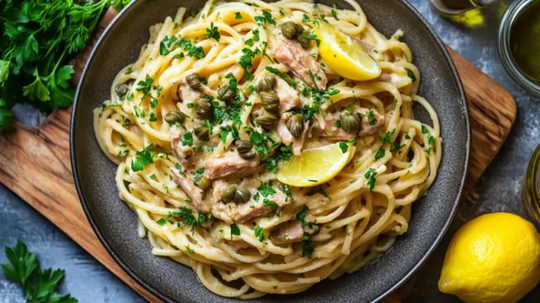 7 Spaghetti Soßen Rezepte: Eine Schüssel mit dampfenden Spaghetti, übergossen mit einer reichhaltigen Tomaten-Bolognese-Soße, garniert mit frischem Basilikum und geriebenem Parmesan